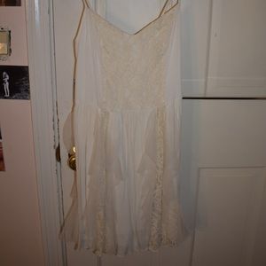 White Abercrombie Dress